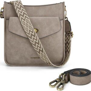 Crossbody Bags for Women Trendy Vegan Leather Shoulder Bag Hobo Purses Handbags